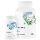 THORNE - リラックス&デトックスバンドル - ファーマガバとストレスリリーフ&解毒のためのグリシンコンボ - 60〜125サービング