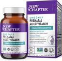 New Chapter Prenatal Vitamins, One Daily Prenatal Multivitamin with Methylfolate + Choline for Healthy Mom & Baby, Gluten Free & Non-GMO, 30 Count