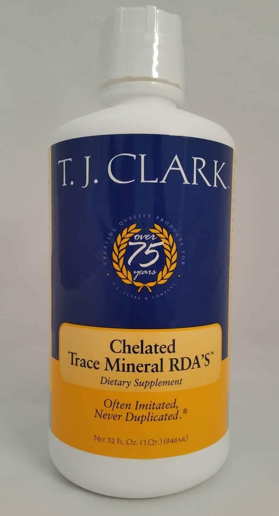 Chelatedの跡の鉱物RDAの32oz液体