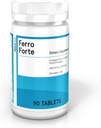 FitForMeの胃のバイパスの後のBariatricのMultivitaminsの鉄の補足- 1日のフェロのフォルテのタブレット-鉄の90日の供給(ForteのChewableのための鉄のブースター)