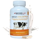 Bricker Labs メガ-Colostrum カプセル, 腸の健康, 免疫, 皮膚 & 髪, 1000 mg の牛牛の Colostrum サプリメント 40% IgG, 豊富な生体活性タンパク質, 成長因子と抗体, 45 サービング