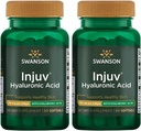 Swanson Injuv - サポート自然な皮の湿気の保持- (90 Softgels、140mgそれぞれ) 2のパック