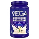 Vega Protein Made Simple Protein Powder, バニラ - ステビアフリー, 完全菜食主義者の, 植物ベース, ヘルシー, グルテンフリー, 女性と男性のためのペアプロテイン, 2.2 lbs (パッケージ 5 月 Vary)