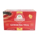 Baumannの優れたアメリカのGinsengのティー・バッグ(20のティー・バッグ) - 本物のPanax WisconsinはPanax Ginsengの草の茶-高められた焦点及びエネルギーのための酸化防止のGinsenosideの健康な緑茶を育てました