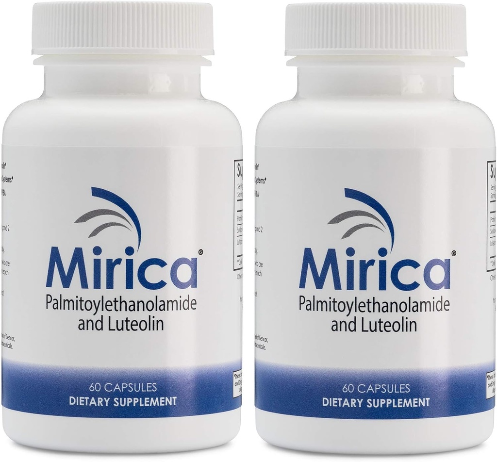 Mirica® Palmitoylethanolamide (Pea) & Luteolin - 2パック
