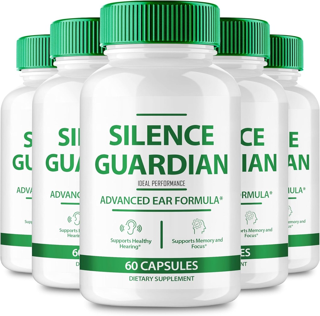 Silence Guardian Tinnitus Relief For Ringing Ears Capsule, Silence Guardian Ring Clear Tinnitus Pills, SilenceGuardian Ear Tinnitus Supplement, Ear Ringing Tinnitus, SilenceGuardian Reviews (5 Pack)