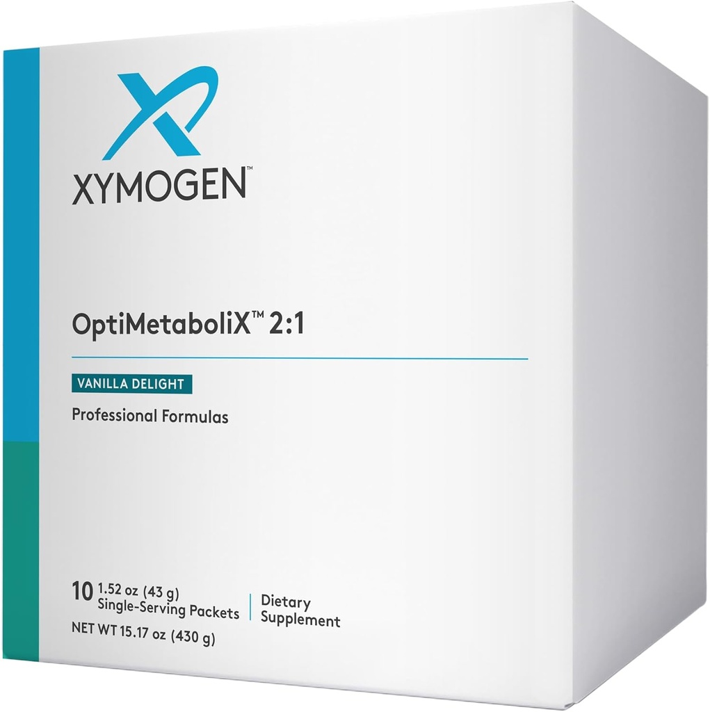 XYMOGEN OptiMetaboliX - B12ビタミンと葉酸メタボリズムサプリメント - シナモンサプリメント + ビタミンB9 - ビーガン&グルテンフリー - バニラデライト(10のサービング)