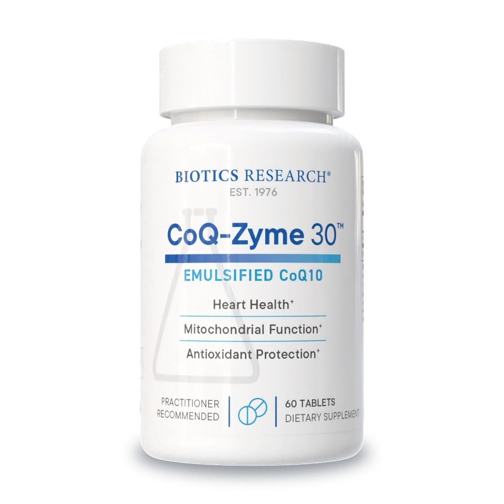 乳状補酵素Q10 CoQ10 CoQ10の生態学の研究CoQZyme 30のミリグラムは、過酸化物dismutaseおよびcatalaseの2つの重要な酸化防止剤60タブを供給します