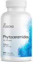 Phytoceramides 200 Capsules Skin Repair Rejuvenation Anti-Aging Support Plant-derived Ceramides 700mg Gluten Free Non-GMO