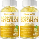 マグネシウムのGlycinateのガミー1000mg - 砂糖はビタミンD、B6、CQ10のCalmの気分及び睡眠サポート- 120のパイナップルのガミー- 2のパックとマグネシウムのカリウムの補足を解放します