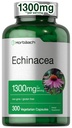 Horbäach Echinaceaのエキスのカプセル1300mg   300の計算 ビーガン、非GMOのグルテンフリーの補足