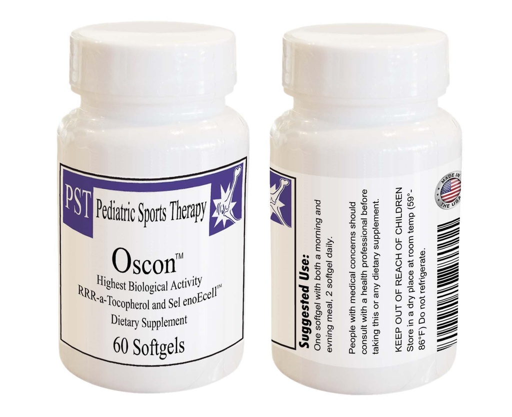 Oscon 60 ct - RRR-A-tocopherol&Selenium Nutraceuticalサプリメント...