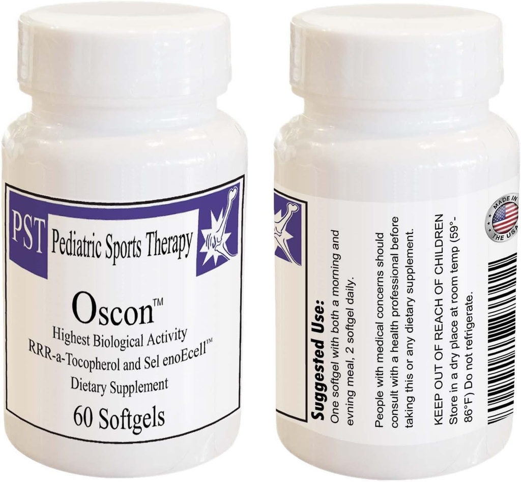 Oscon 60 ct - RRR-a-tocopherol & Selenium 栄養補助食品