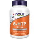 NOWサプリメント、5-HTP(5-ヒドロキシトリプトファン)100mg、Neurotransmitterサポート*、120ベジカプセル
