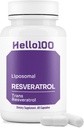 高い純度のLiposomalのトランスResveratrolの補足-各250mgのカプセルは有機Resveratrolの補足の98%純度-酸化防止LiposomalのResveratrol、ビーガン- 60のカプセルを排出しました