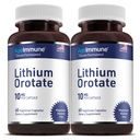 リチウムオロットサプリメント10mg、60ベジタリアンカプセル。 記憶および感情的なウェルネスを支えて下さい。 マグネシウムのステアリン酸塩の自由な補足。 (2)