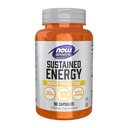 NOW Foods Sports、Sustained Energy Production* メンタルアラート* ビタミンB90ベジカプセル付きサステンドリリースカフェイン