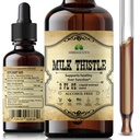 HERBALICIOUSミルクのこの薬のエキス - 肝臓サポート、免疫系ブーストおよび皮の健康のためのオールナチュラルクレンジングおよびデトックスの補足 - シリマリン栄養補助食品 - 2 fl Oz