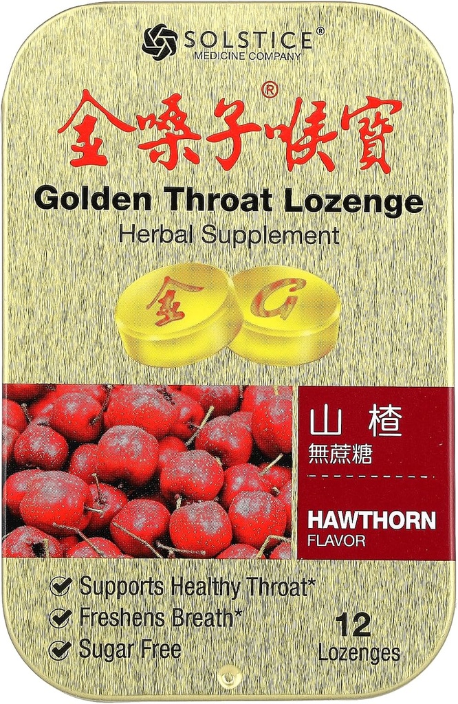 ゴールデン スローアット ルーゼンジ, Hawthorn, 12 Lozenges