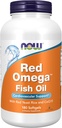 NOW Foodsは、CoQ10 30mgとOmega-3 Fish Oil、心臓血管サポート*、180 SoftgelsのRed OmegaTMを補います