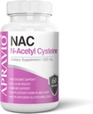 NACの補足(Nアセチル Cysteine) 600のmgの酸化防止サポート、免疫サポート、腎臓及び肝臓の健康、60のカプセル