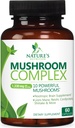 きのこの頭脳の補足1330のmg - 1の高力きのこの複合体にライオンズのマニー、トルコの尾、Reishi、Cordyceps、記憶及び焦点サポートのためのChaga及び頭脳の向知性の複合体- 60のカプセル-------------------------------------------------------------------------------------