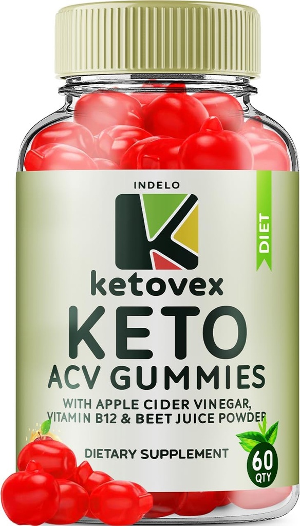 Ketovex Keto BHBグミーアドバンストフォーミュラ、Ketovex BHB ACV重量管理グミーレビュー、Ketovex ACV Keto Vex BHB Gummy Gomitas Ketosis、Ketovexグミー、Keto+ACV B12(60グミー)