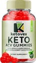Ketovex Keto BHBグミーアドバンストフォーミュラ、Ketovex BHB ACV重量管理グミーレビュー、Ketovex ACV Keto Vex BHB Gummy Gomitas Ketosis、Ketovexグミー、Keto+ACV B12(60グミー)