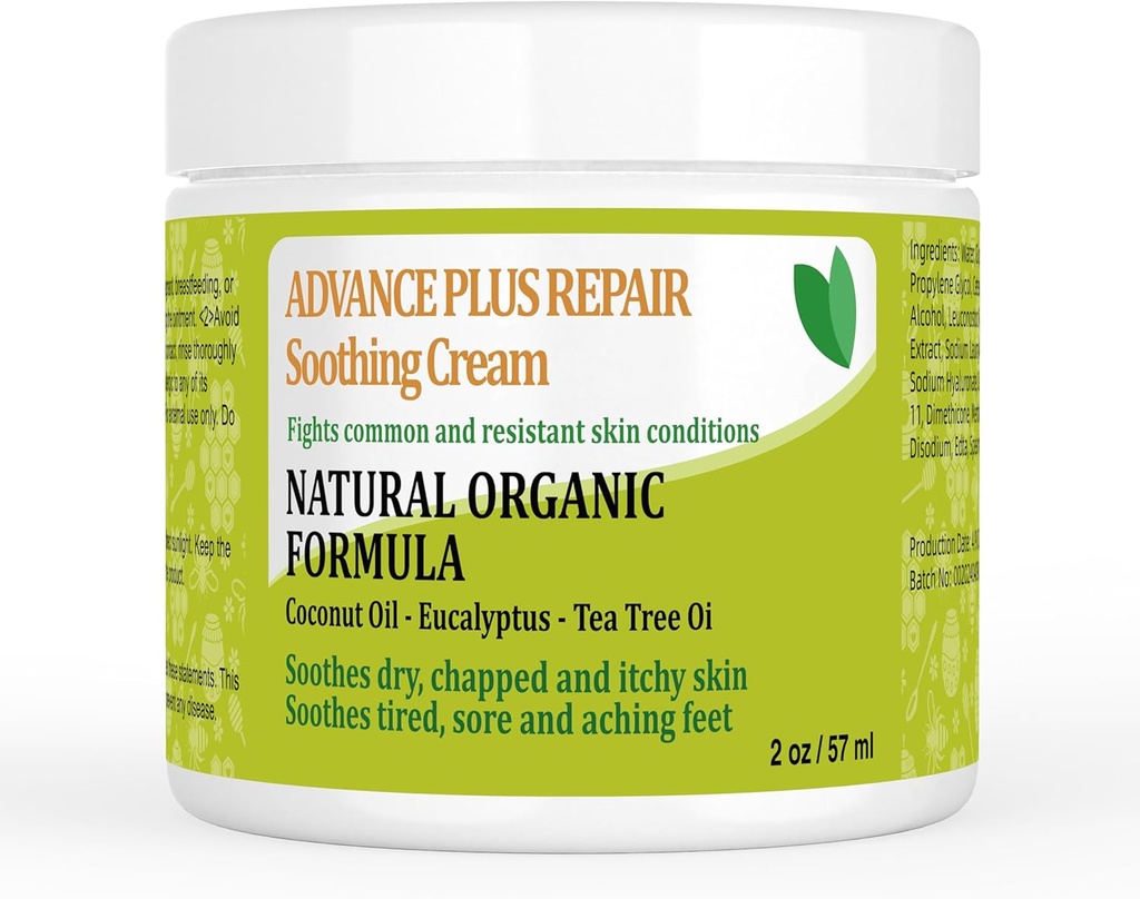 オーガニックマヌカハニーとティーツリーのヒートラッシュクリーム、メンズ&レディース、子供、大人、おやつナッピーラッシュ、アナリッシュ、ソレネス、非刺激センセーションを緩和