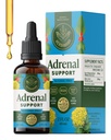 HERBAMAMA Adrenal サポート液体の低下-Ashwagandha Root及びRhodiola Roseaのエキスが付いているビーガンAdrenalのチンキ-非GMO、アルコール及び砂糖なしの補足- 28日の供給