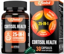 女性のためのCortisolの補足、女性のための25 1のCortisolの減力剤及び人、Ashwagandha、RhodiolaのRosea、L-Theanine、気分、焦点、睡眠サポート、30のカプセル