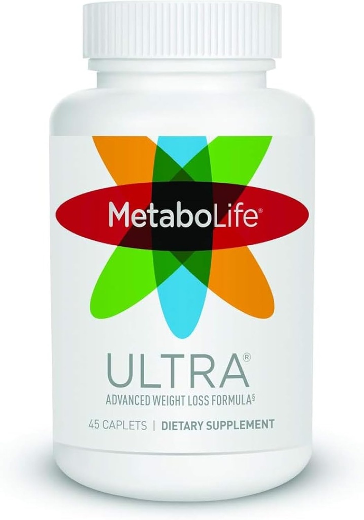 MetaboLife Ultra - 栄養補助食品 - 女性と男性のためのハンガーサプリメント - 800 mg、45カプレット