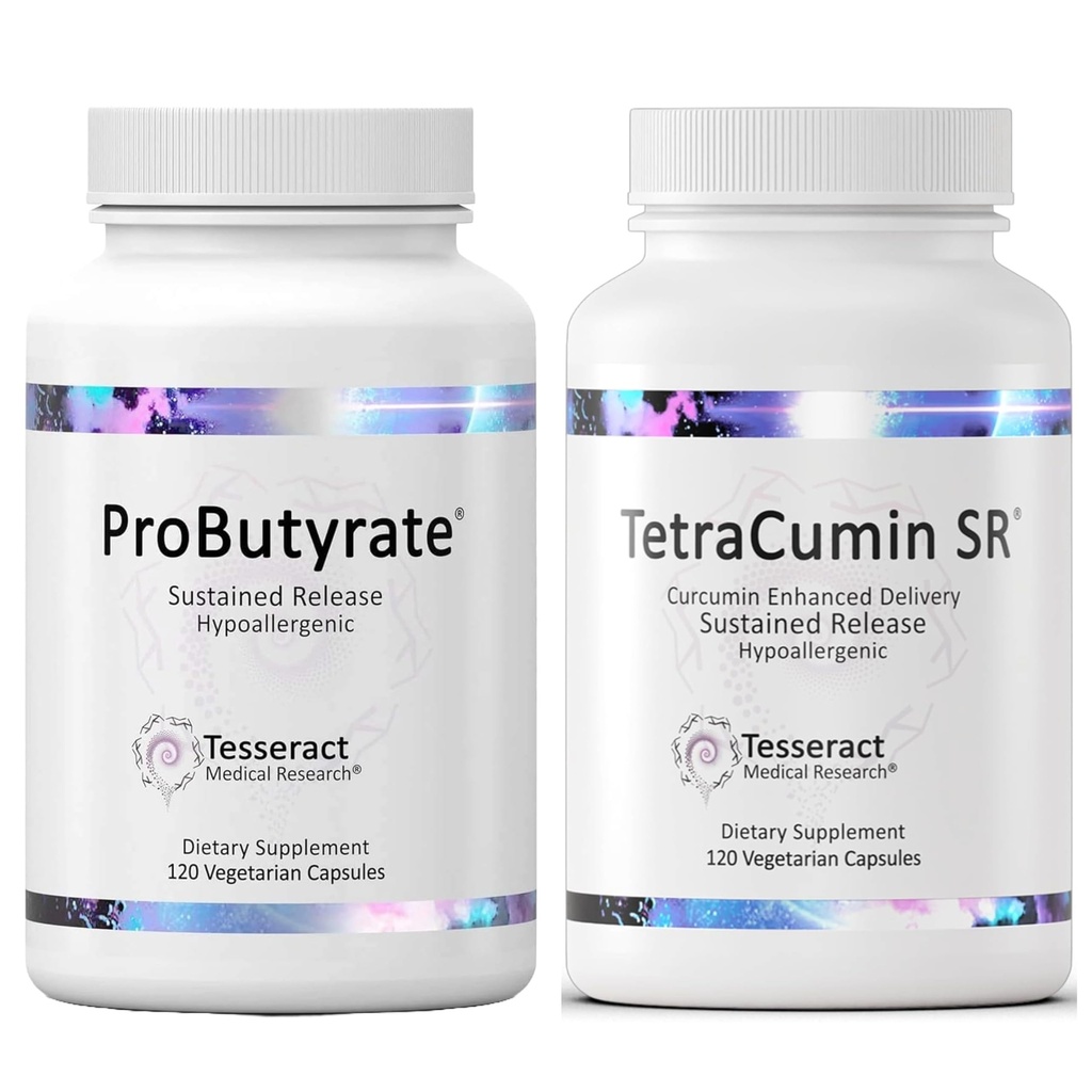 Tesseract の医学の研究の ProButyrate の腸の健康の補足、酪酸のコンプレックス及び TetraCumin SR の接合箇所サポート補足、中断された解放