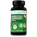 SugarMD Neuro-Focusサポート - 脳の健康は、記憶のためのサプリメント - バコパ、イチョウ、および認知サポートのためのバイオパリンの焦点と明白 - 非GMOとグルテンフリー - 60カプセル