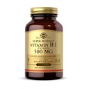 ソルガービタミンB1(チアミン) - 100錠 - スーパー効力、500mgフォーミュラ - Non-GMO、ビーガン、グルテンフリー、コーシャ、ハラール - 100サービング