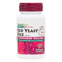 Natures Plus Herbal Activesレッドイーストライス、拡張リリース - 600mg、30ビーガンタブレット - ハーブサプリメント - ベジタリアン、グルテンフリー - 30サービング