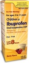 Taroの子供のIbuprofenの口頭懸濁液5のmL、4つのFl Ozの痛みのRelieverおよび年齢のための熱く減力剤2-11年の、染料なし、ベリーの味