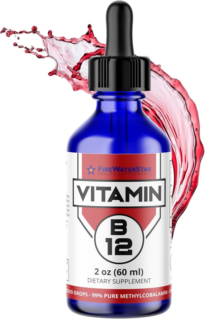 FWSの液体B12はビタミンB12の補足5000のmcgのSublingual Methylcobalaminの有機性非GMOのビーガン高い吸収のメチルB12の調節可能な投薬サポート高められたエネルギー生産を低下させます