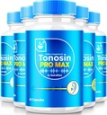 NutraRize(5パック) Tonosin Pro Maxカプセル、公式イヤーヘルスフォーミュラ、インナーイヤーヘルス、プレミアム補聴器サポート、TonosinProMaxレビュー(300カプセル)