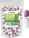 XPRS Nutra Size 00 Empty Capsules - 500 Count Empty Vegan Capsules - Vegetarian Empty Pills - DIY Vegetable Capsule Filling- Veggie Pill Caps (Lavender/White)