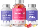 母の約束 Prenatal Vitamin Gummies + Prenatal DHA & Prenatal Probiotics Bundle
