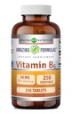 アメイジングフォーミュラビタミンB6ピリドキシン50mg 250錠サプリメント | 非GMO | グルテンフリー | アメリカ製
