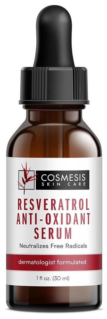 Resveratrolの酸化防止血清-茶ポリフェノール及びResveratrolからの酸化防止剤とのCombatの老化- 1つのflのoz - Cosmesis