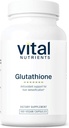 Vital Nutrients Glutathione 400mg | 肝臓デトックスのための酸化防止剤サポート | 肝臓の健康と肝臓デトックスを促進するためのビーガン抗酸化サプリメント | グルテン、酪農、大豆フリー | GMO | 100カプセル