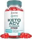 Justified Laboratories Keto Genesis Keto ACV Gummies Extreme 2000MG Keto Genesis Keto Gummies Advanced Formula Apple Cider Vinegar with Pomegranate Beet Juice Powder B12 Vegan Non GMO 60 Gummys