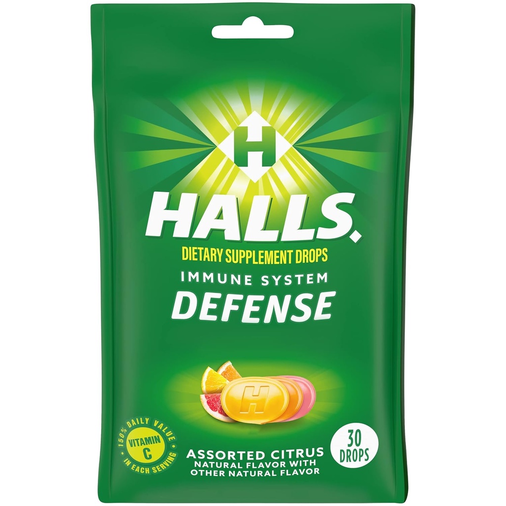 HALLSの防衛はCitrusのビタミンCの低下、食事療法の補足の低下、30の低下を分類しました