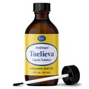 Baar製品 - Toelieva Antifungal液溶液 - 25% Undecylenic酸、有機オリーブ油、グレープフルーツ種子エキス - 最大強度 - Toenails下と周りの真菌を戦う - 2 oz