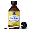 Baar製品 - Toelieva Antifungal液溶液 - 25% Undecylenic酸、有機オリーブ油、グレープフルーツ種子エキス - 最大強度 - Toenails下と周りの真菌を戦う - 2 oz